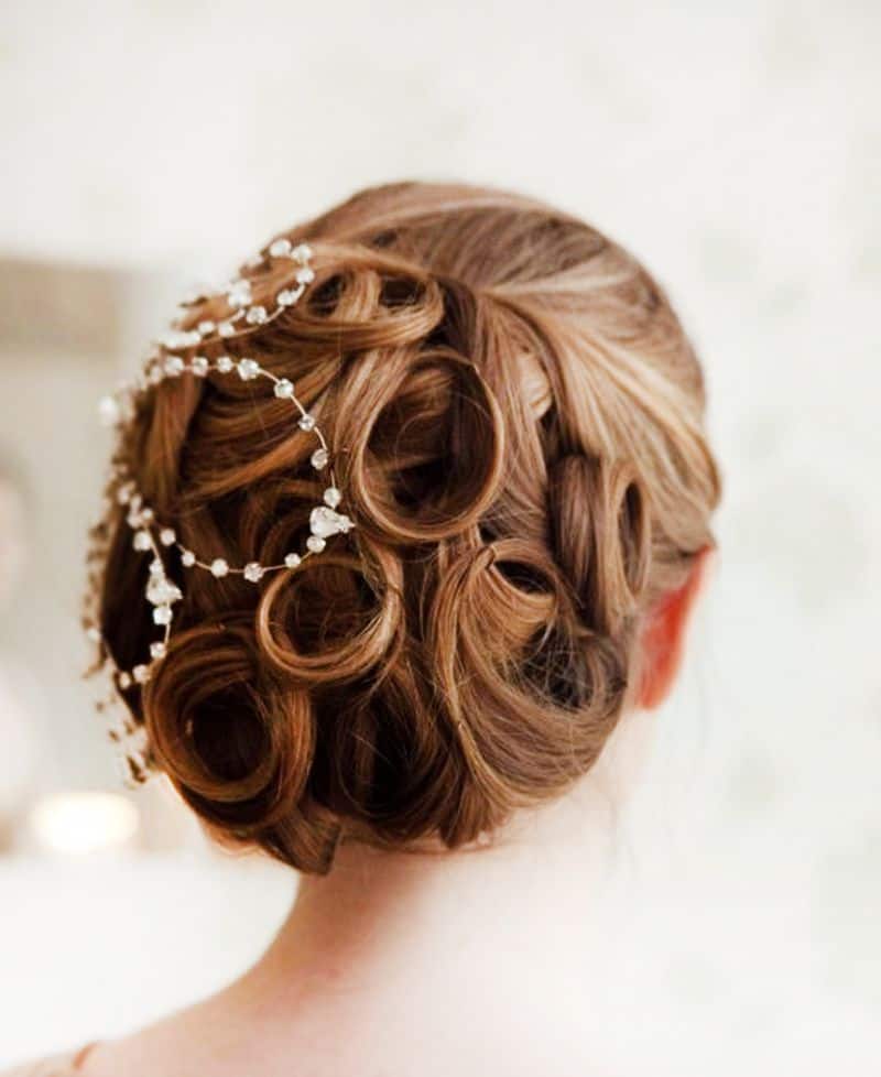 تسريحة شعر الوردة