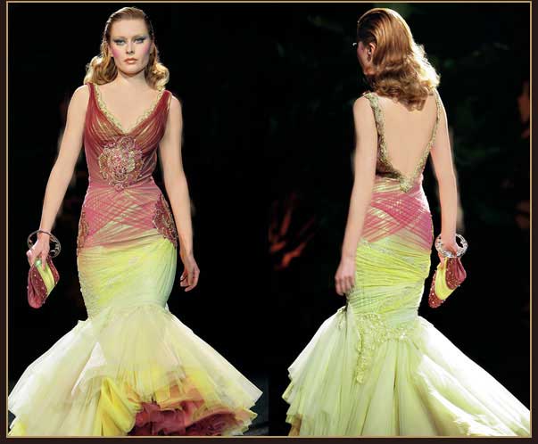 فساتين على الموضة 