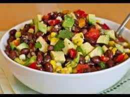 سلطة فاصوليا حمراء سلطة فاصوليا حمراء