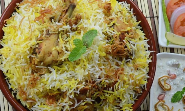 طريقة برياني دجاج سهله