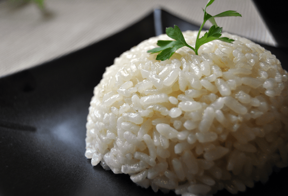 تزيين أطباق الأرز