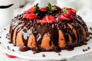 تزيين الأطباق بالشيكولاتة