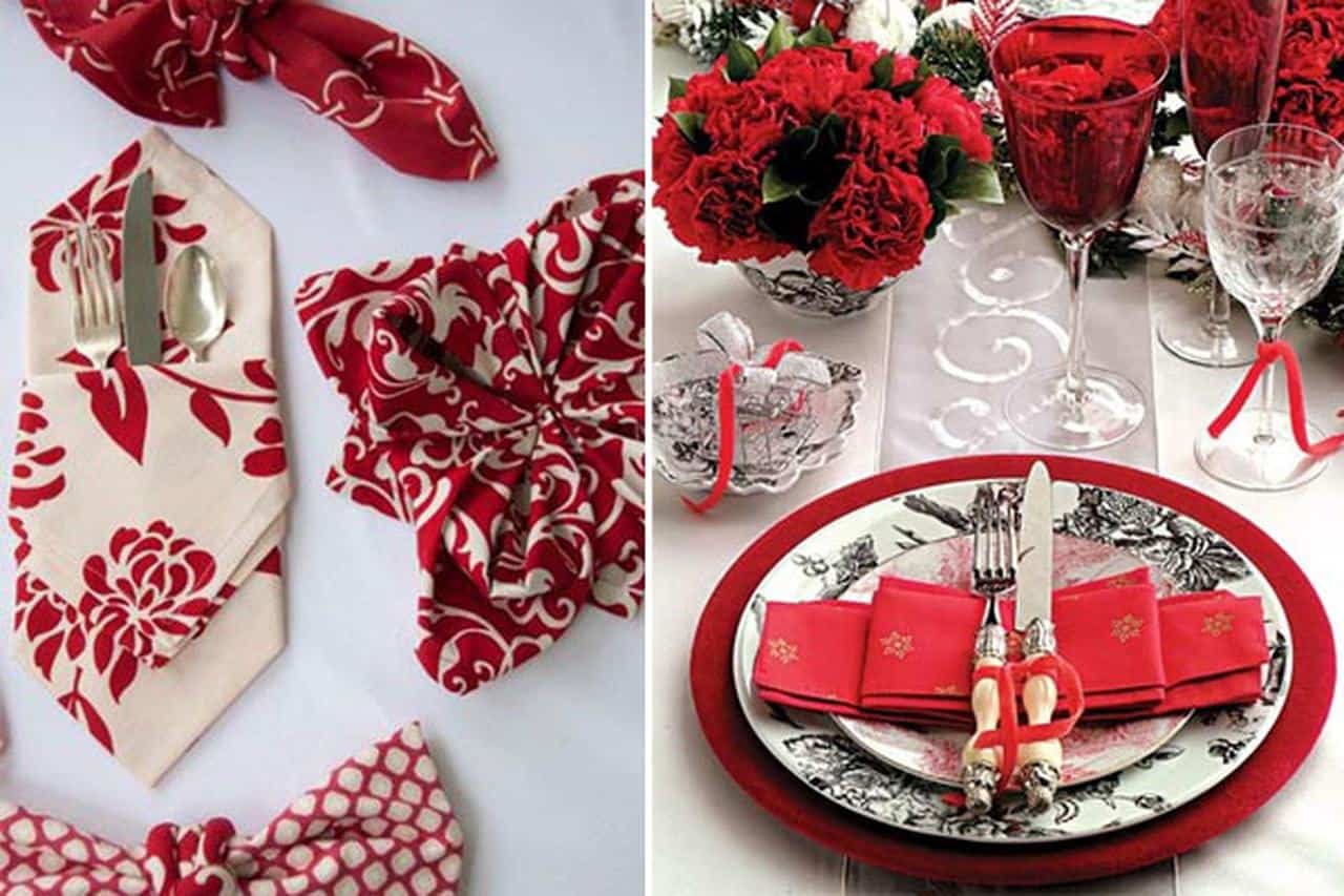 كيفية تزيين المائدة