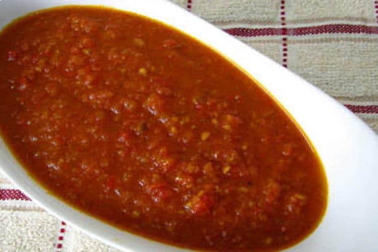 طريقة عمل سلطة الدقوس الحارة سريعة وسهله