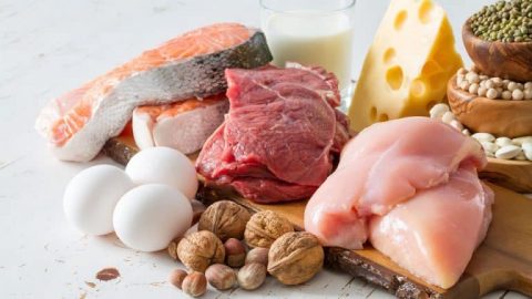 كمية البروتين في الأغذية