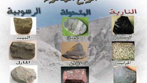 ما هي أنواع الصخور ؟