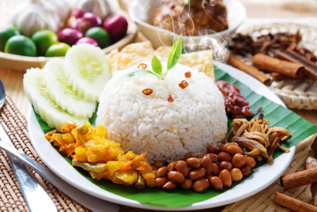 طريقة تزيين صحن الأرز
