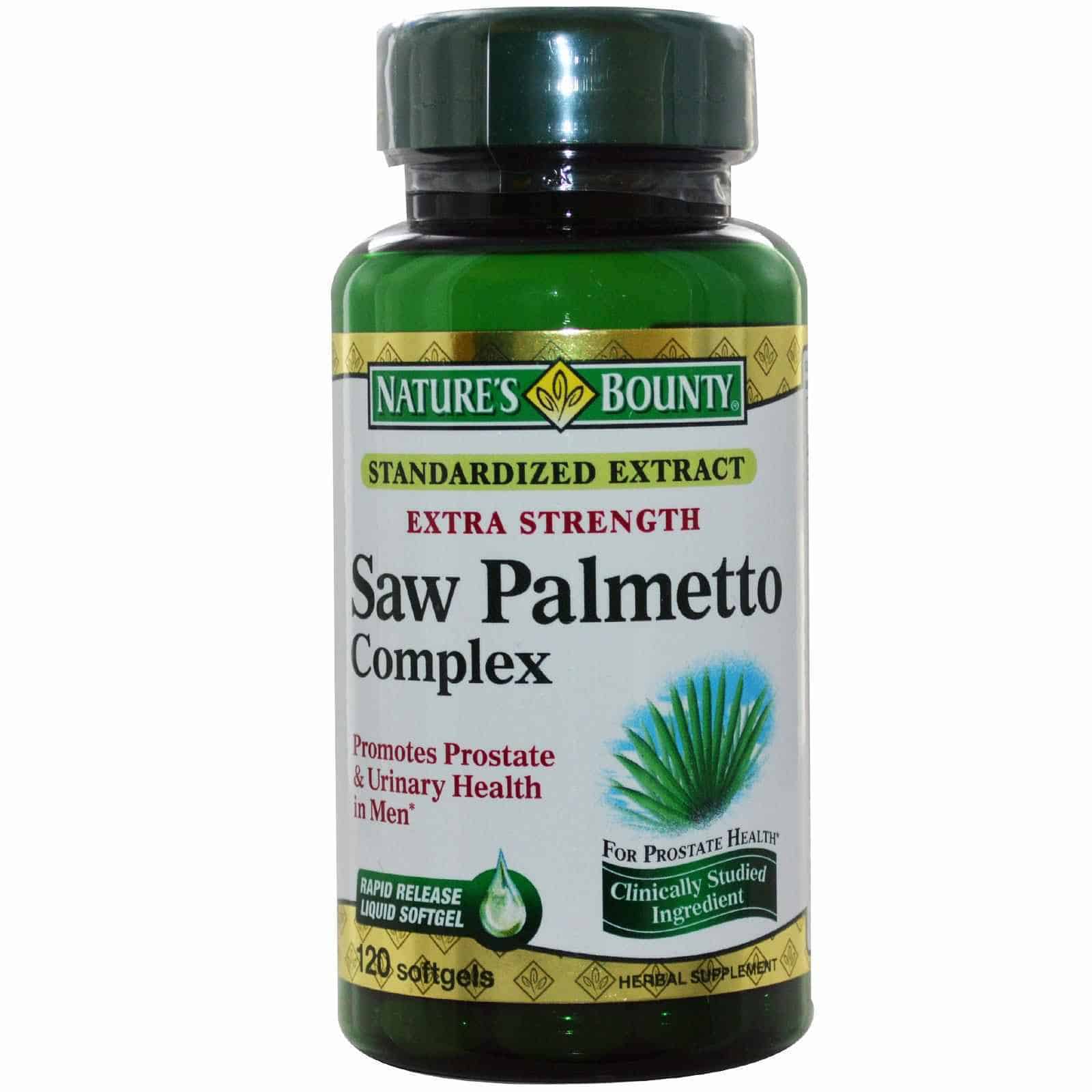 للرجل saw palmetto وسرعة القذف والبروستاتا
