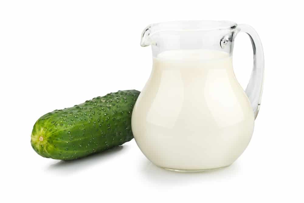 طريقة رجيم اللبن والخيار