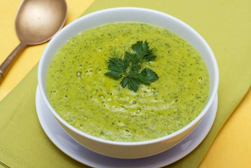 حساء الحمية لمدة أسبوع مجرب