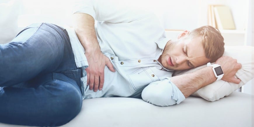 ألم أسفل البطن عند الرجال