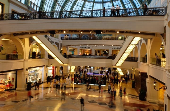 أشهر المراكز التجارية بدبي
