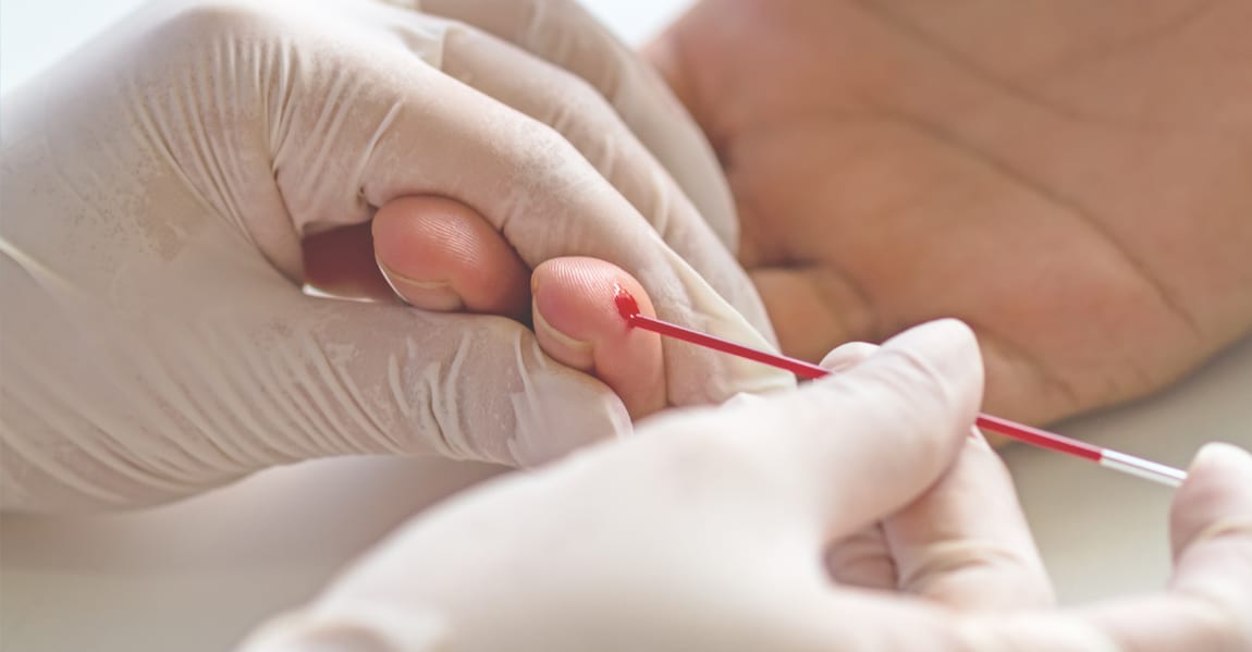 علاج نسبة الدم عندي 10