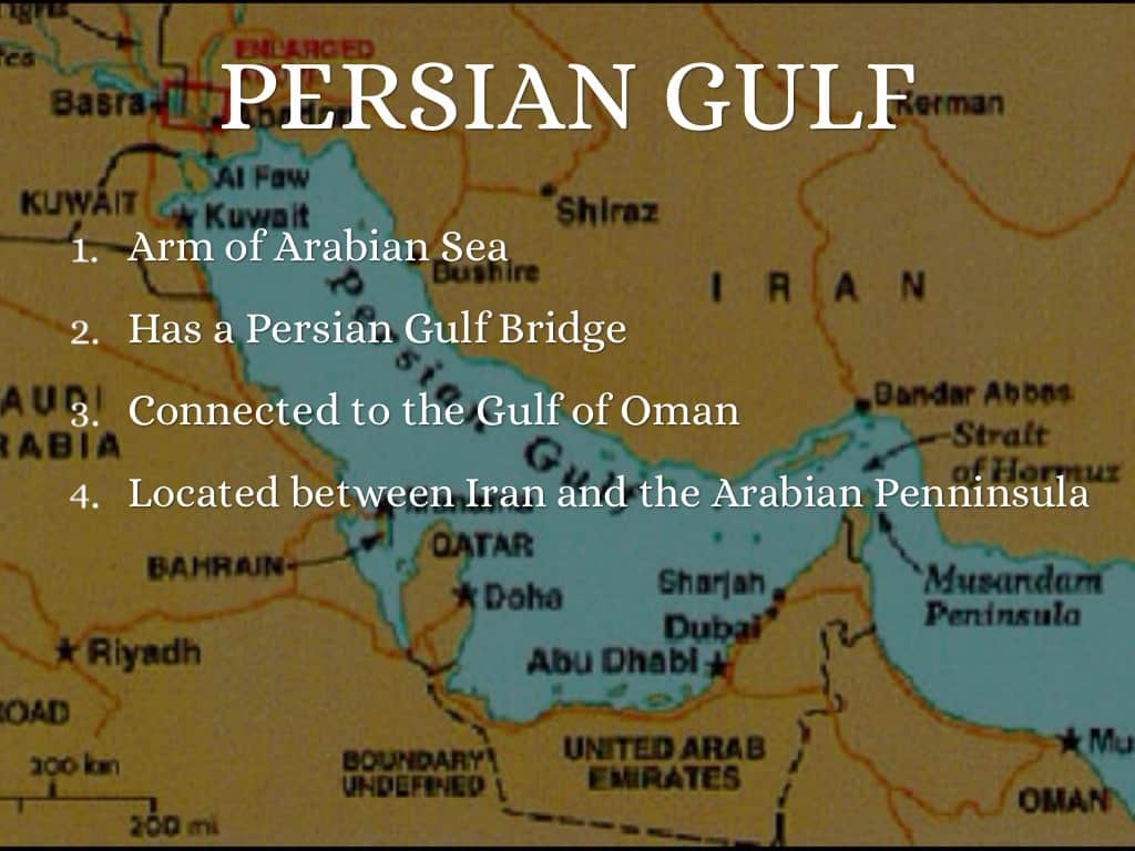 ما الاسم الثاني للخليج العربي