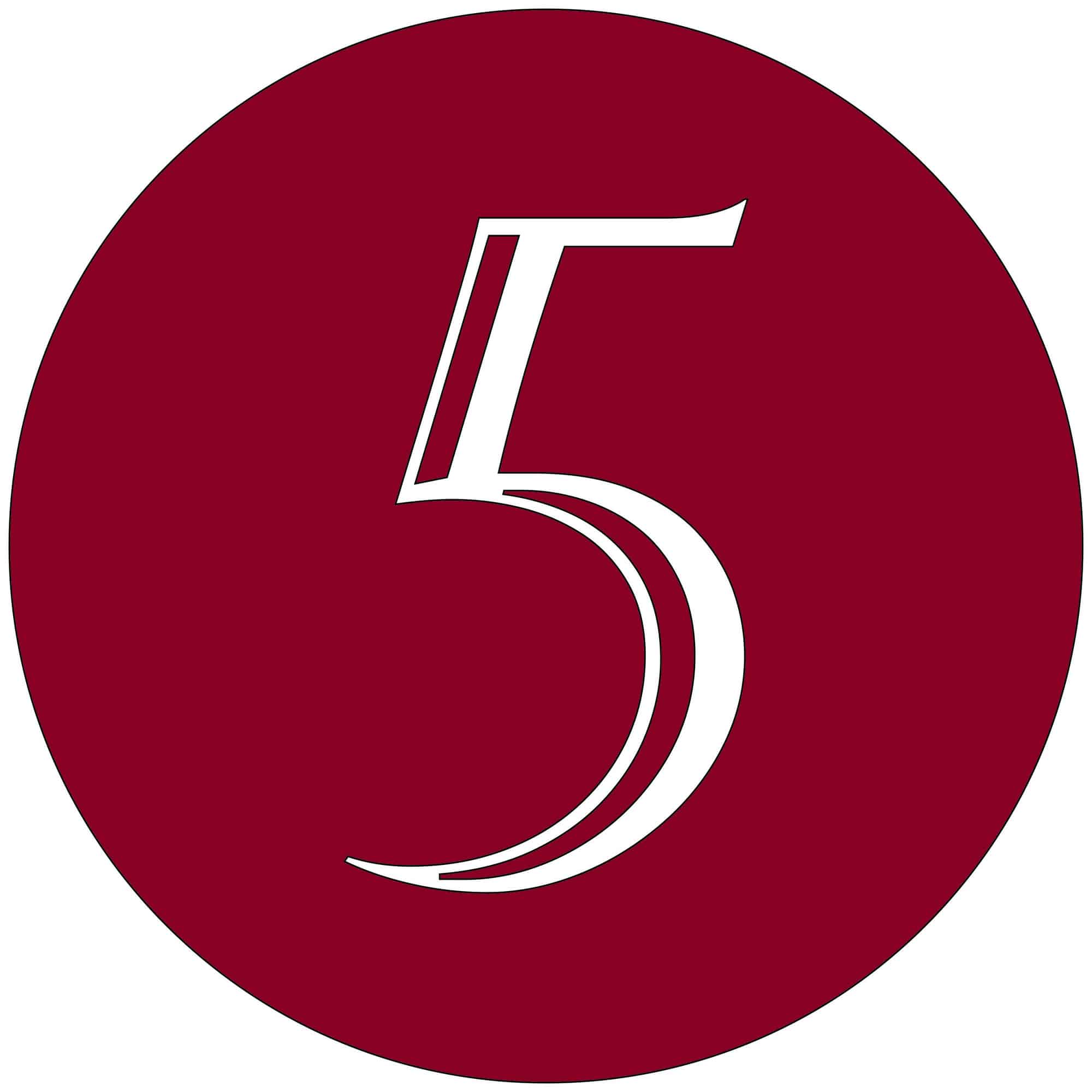 تنتهي مضاعفات العدد 5 دائما ب