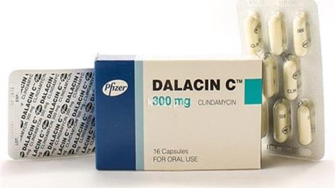 جرعة دالاسين سي لالتهاب الأسنان مضاد حيوي للأسنان