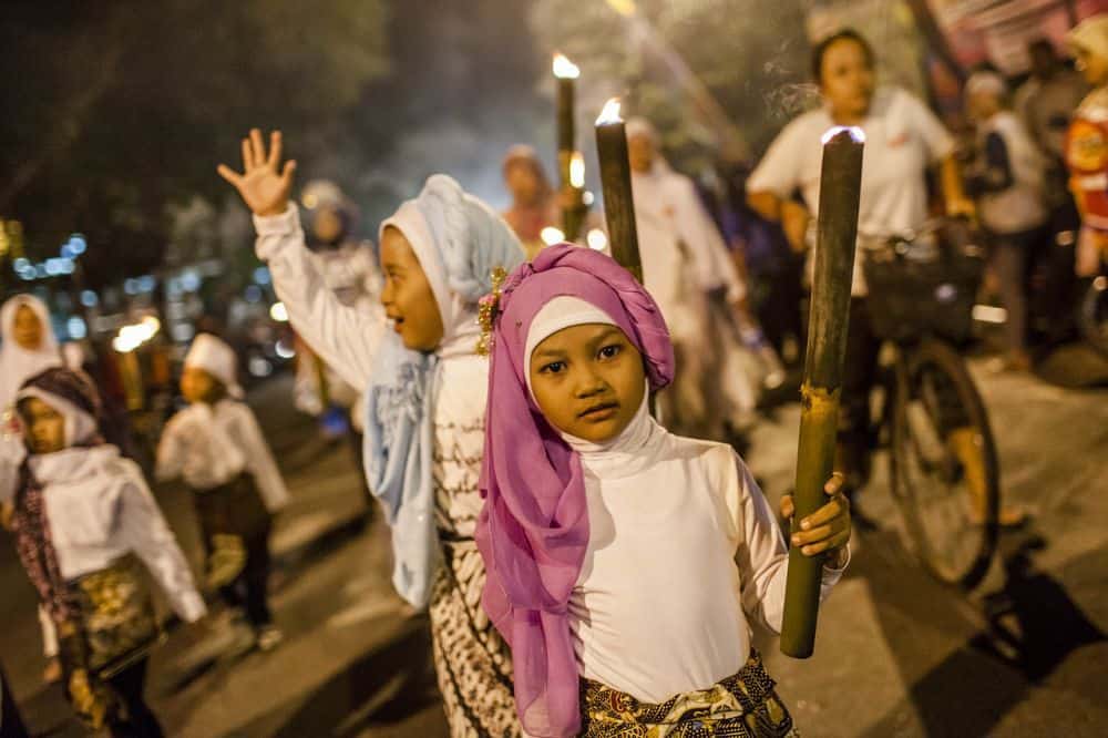 أجواء أندونسية رمضانية