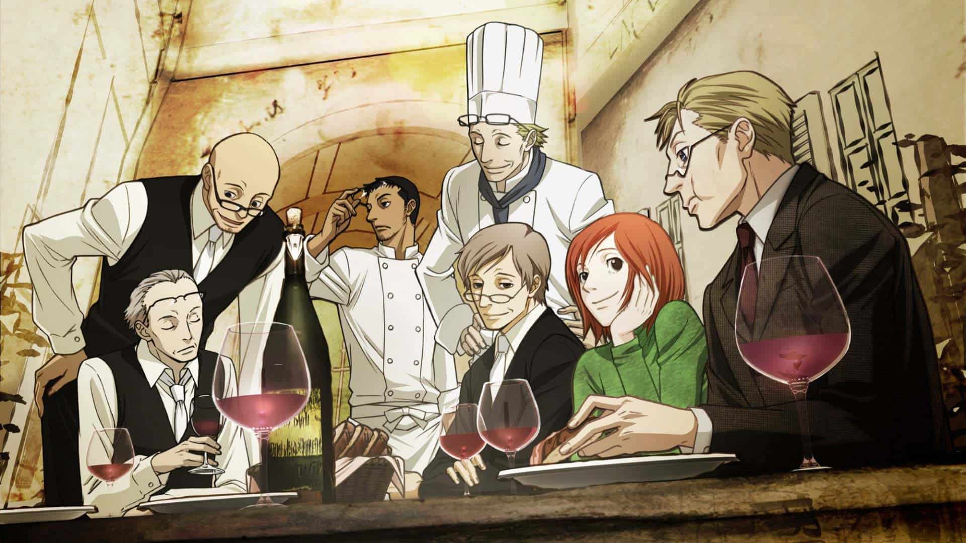 أسماء أشهر انميات الطبخ