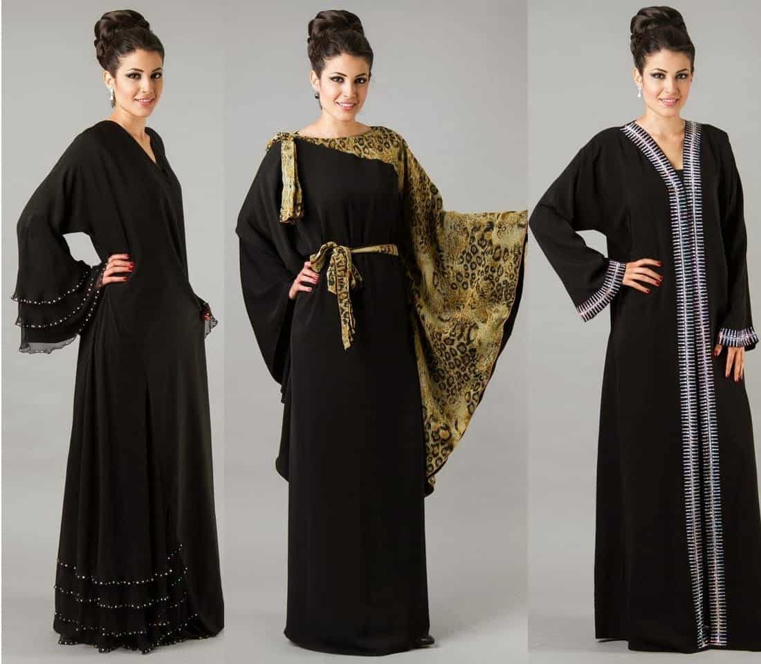 أجمل موضة عبايات خليجي