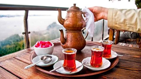 طريقة عمل الشاي التركي في البيت سهلة