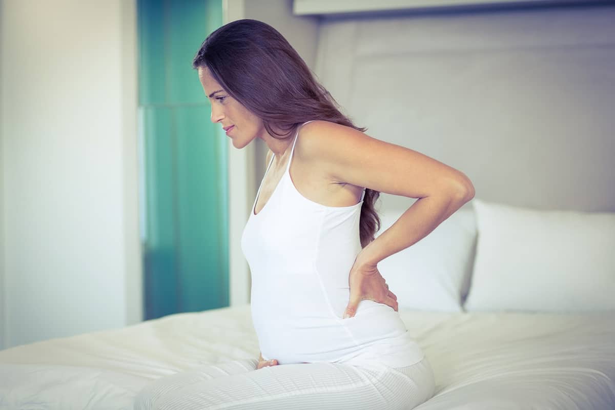 ألم في البطن ثم نزول دم من الحامل