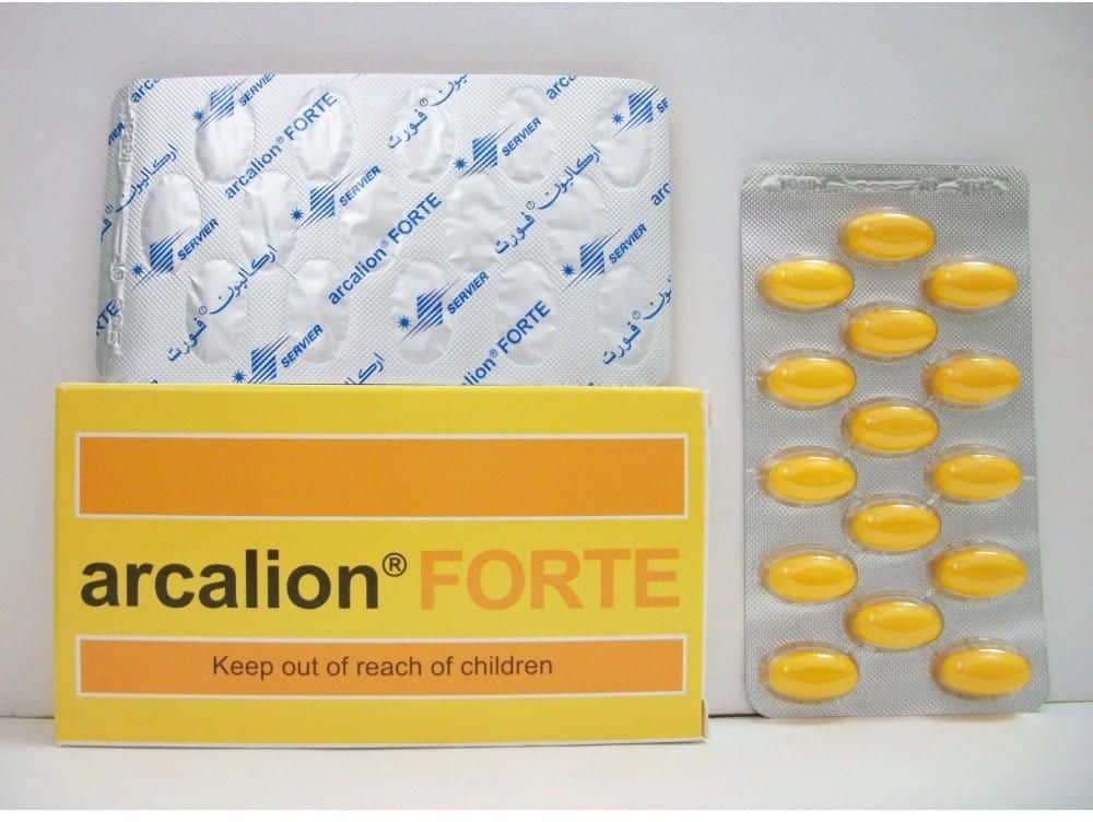 أعراض جانبية لدواء أركاليون فورت forte arcalion