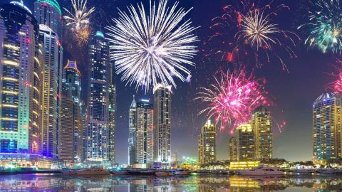 أفضل أماكن لمشاهدة الألعاب النارية في دبي