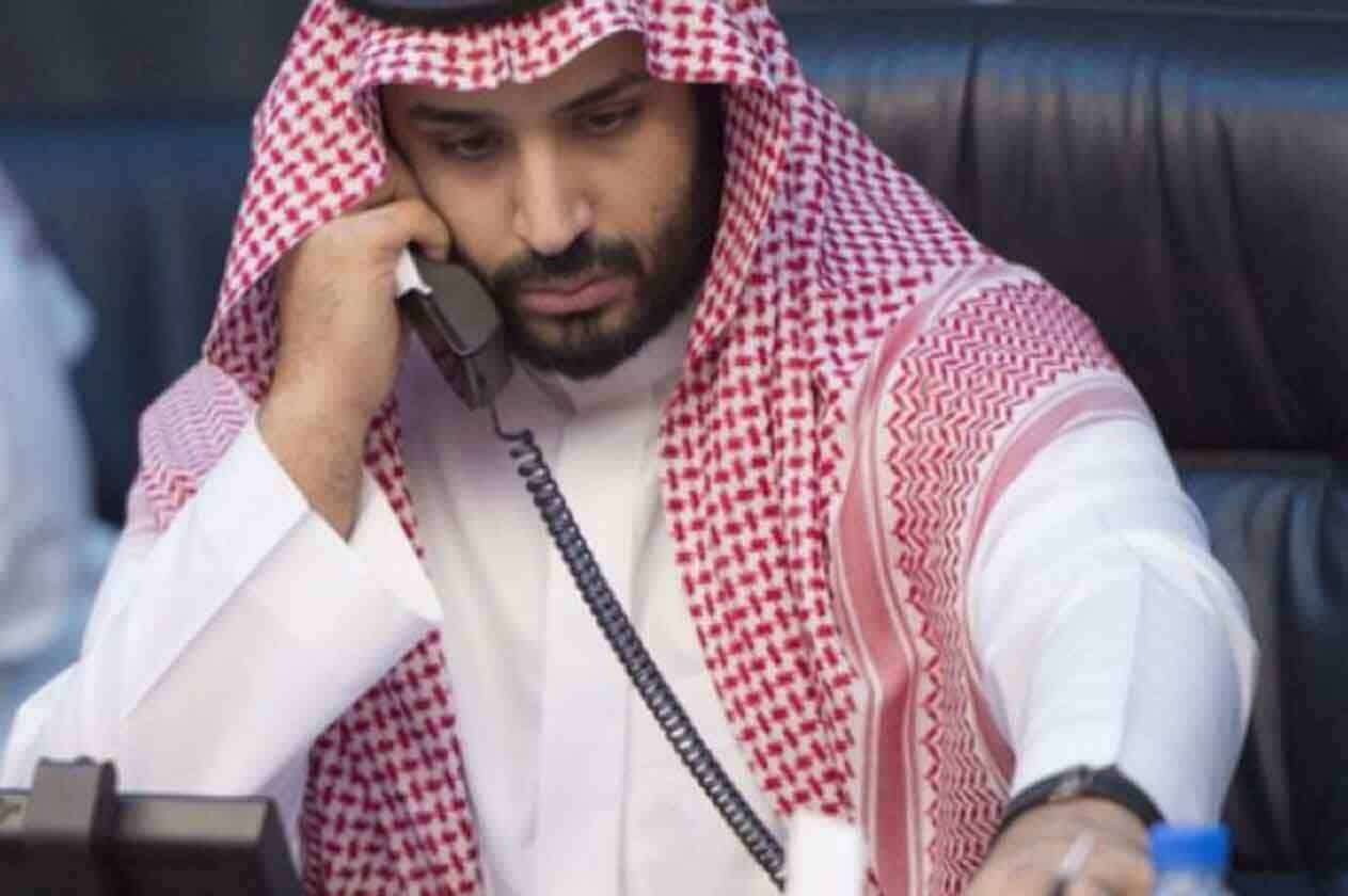 اتصال هاتفي من رئيس الأرجنتين لولي العهد السعودي