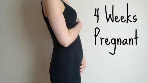 الام في الاسبوع الرابع من الحمل