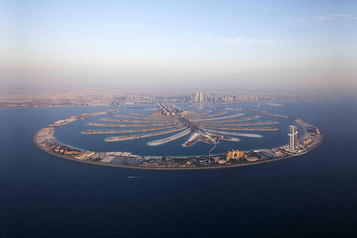 أهم معلومات عن جزيرة النخلة في دبي
