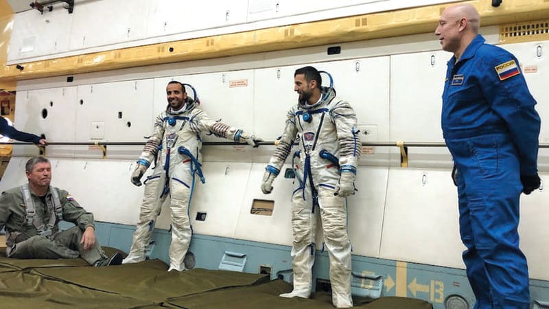 أماكن عرض الرحلة الأولى لرائد الفضاء الإماراتي