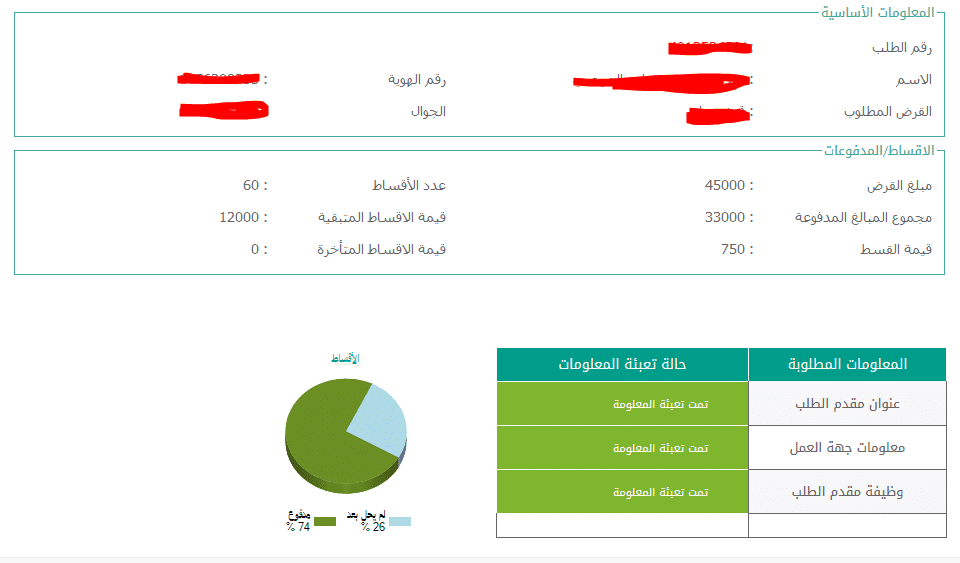 الاستعلام عن باقي الأقساط من بنك التسليف الاستعلام عن باقي الأقساط من بنك التسليف