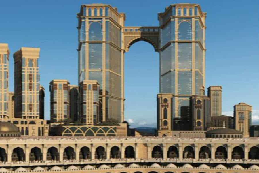 البدء في تنفيذ أعلى مصلى معلق بالعالم في مكة المكرمة