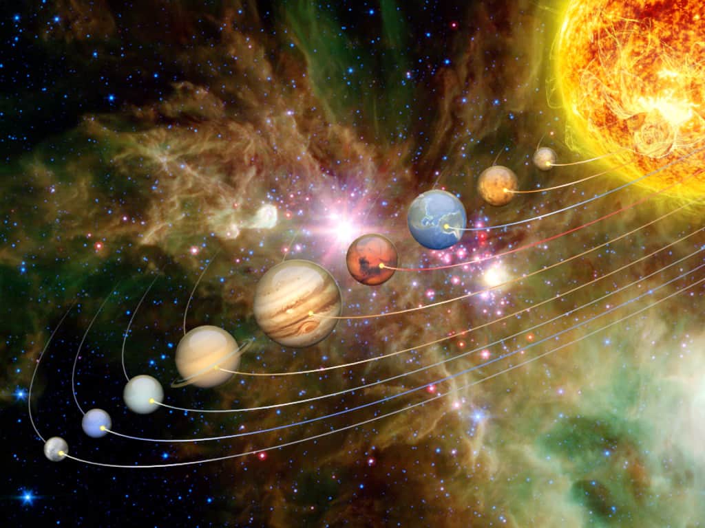 بحث عن المجموعة الشمسية شامل مع المراجع