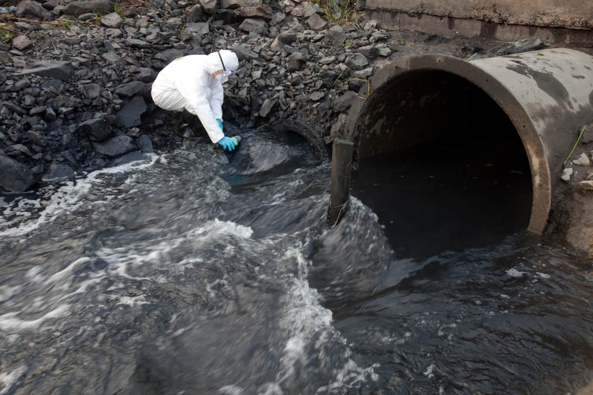 بحث عن تلوث المياه pdf