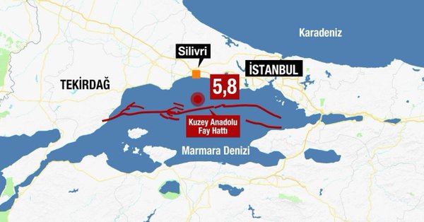 خبراء الجيولوجيا: زلزال يضرب تركيا وارتفع في معدل الهزات الارتدادية