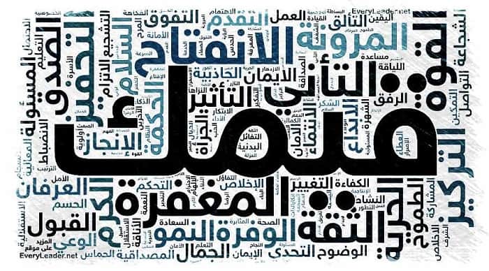 معنى القيم‎