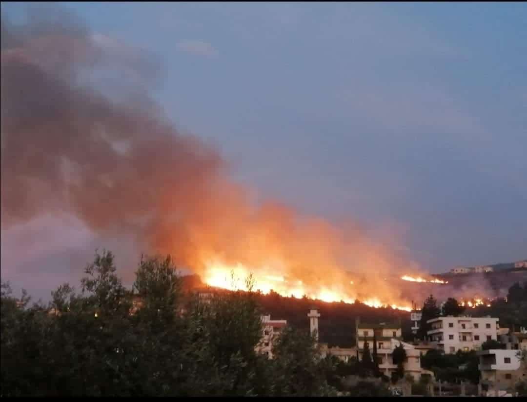 هاشتاق لبنان تحترق يصعد للترند في السعودية