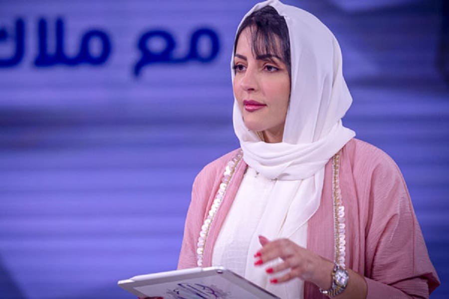 هاشتاق ملاك الحسيني لضيوفها يشعل  تويتر السعودية