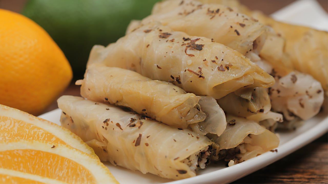 طريقة الملفوف سهله وسريعة