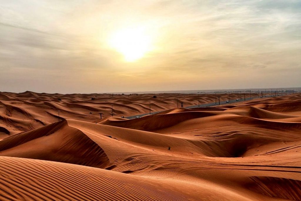 صور صحراء الإمارات