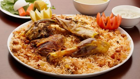 قائمة طعام مطعم بيت المندي بدبي