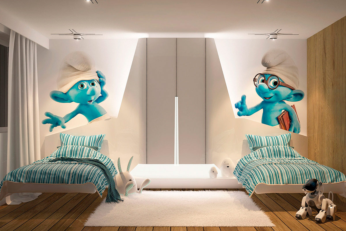 أجمل ورق حائط 3d اطفال 2020