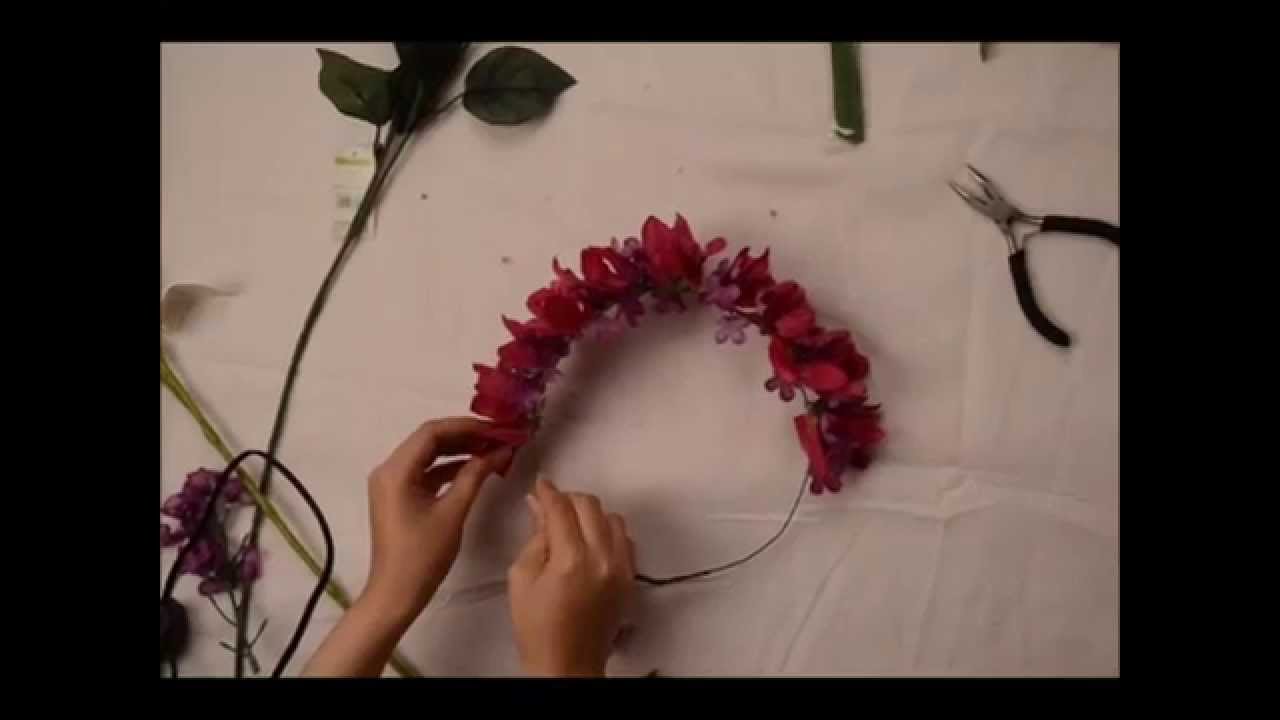طريقة صناعة طوق الورد