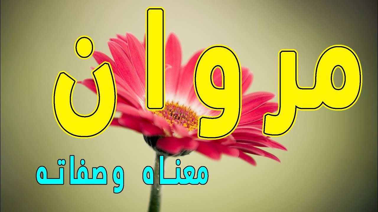 معنى اسم مروان وشخصيته