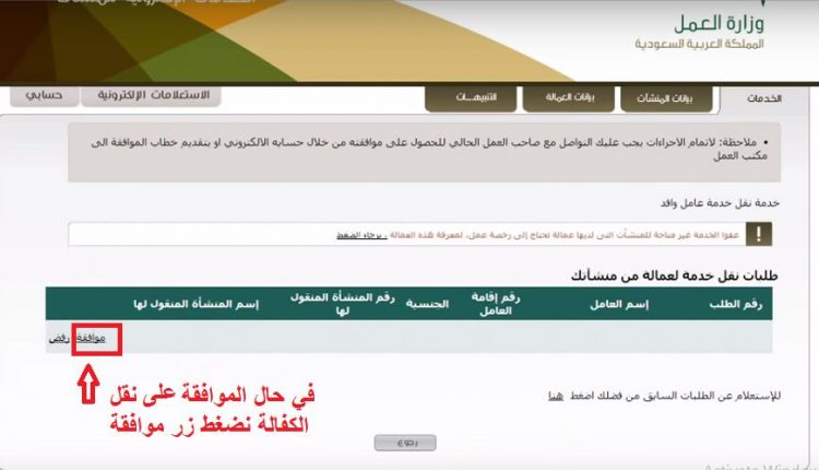 نقل كفالة سائق خاص إلكترونياً نقل كفالة سائق خاص إلكترونياً