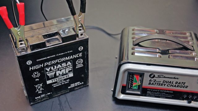 How to charge a car battery