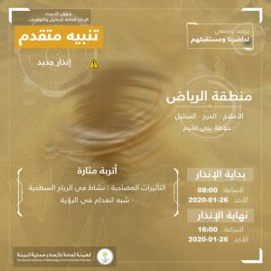 حالة الطقس في السعودية الأحد 26 يناير 2020 ...والأرصاد تُحذر موجة برد تضرب البلاد حالة الطقس في السعودية الأحد 26 يناير 2020 ...والأرصاد تُحذر موجة برد تضرب البلاد