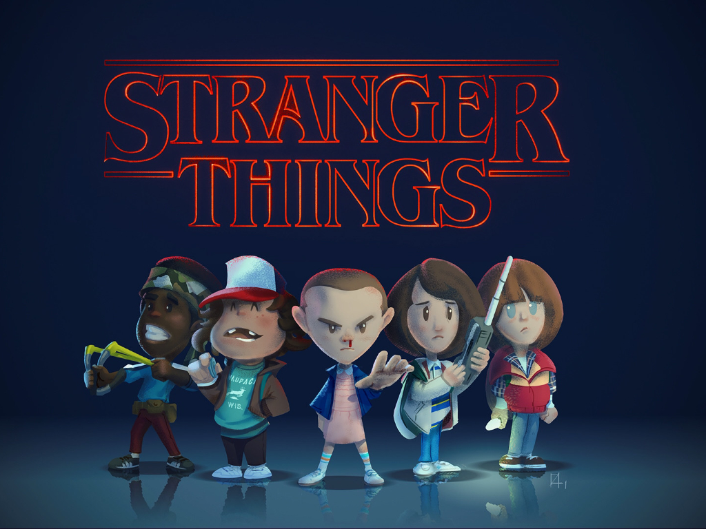 stranger things قصة