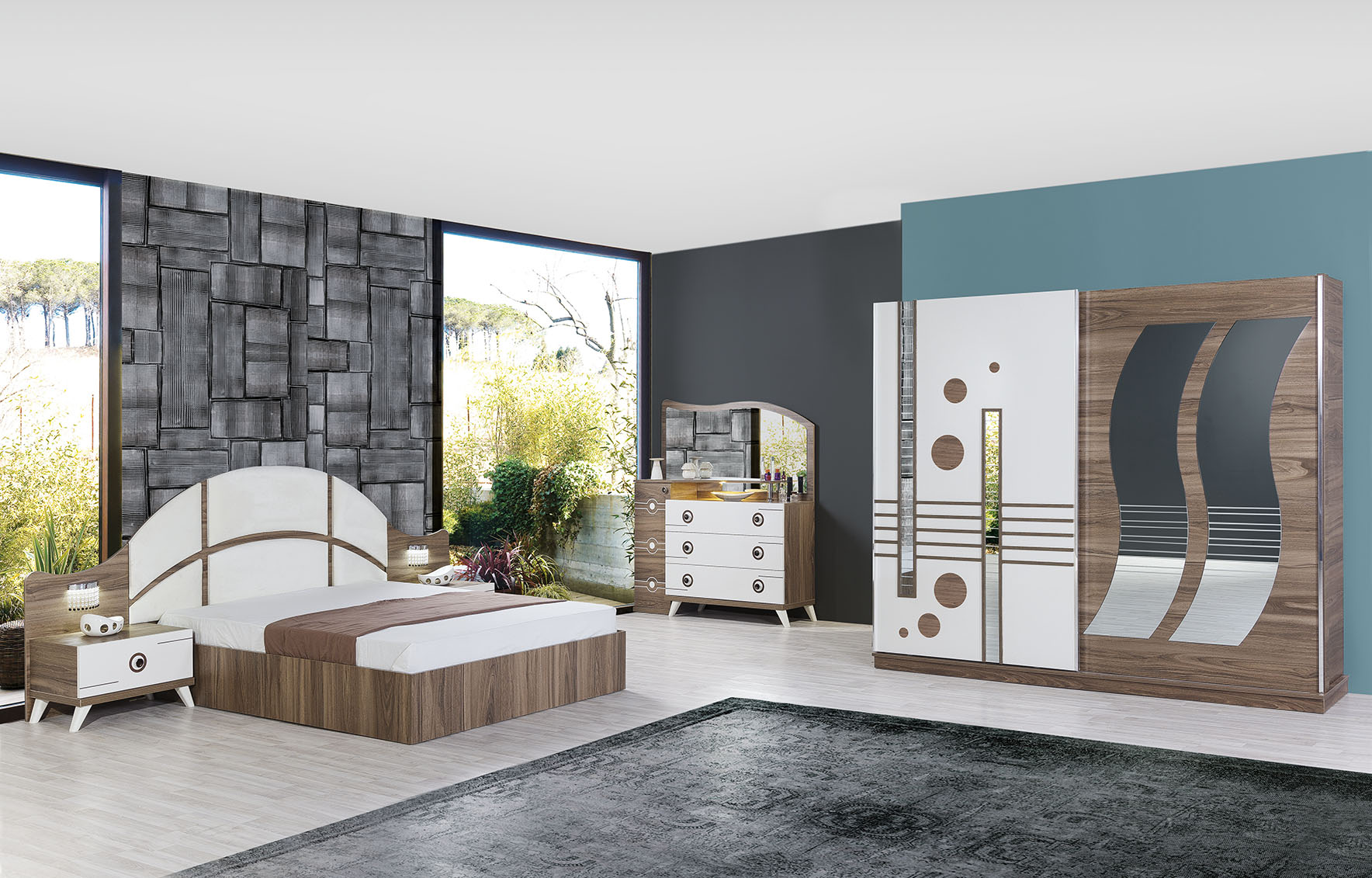 غرف نوم مودرن غرف نوم مودرن